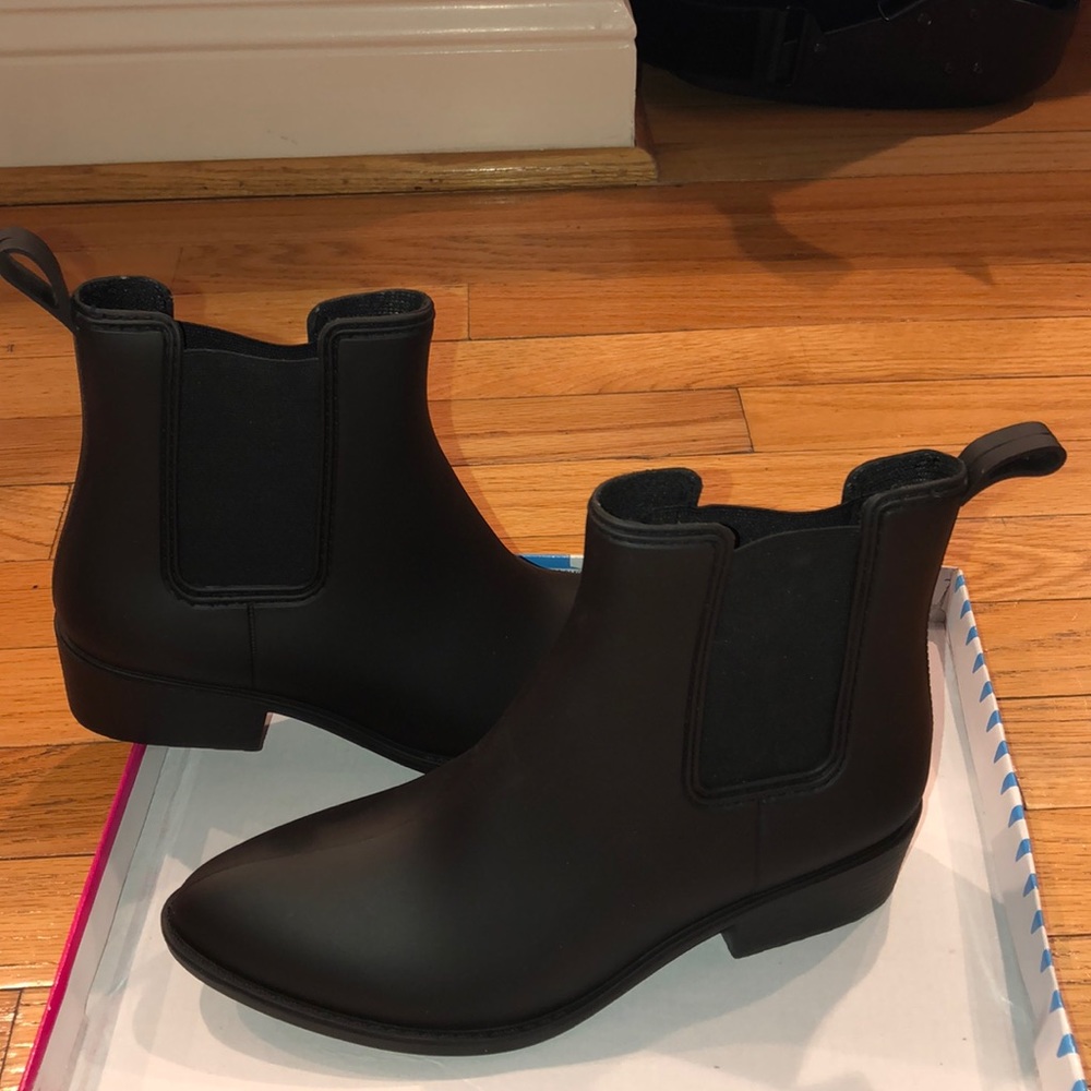 BRAND NEW Jeffrey Campbell rainboots!